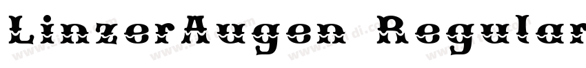 LinzerAugen Regular字体转换